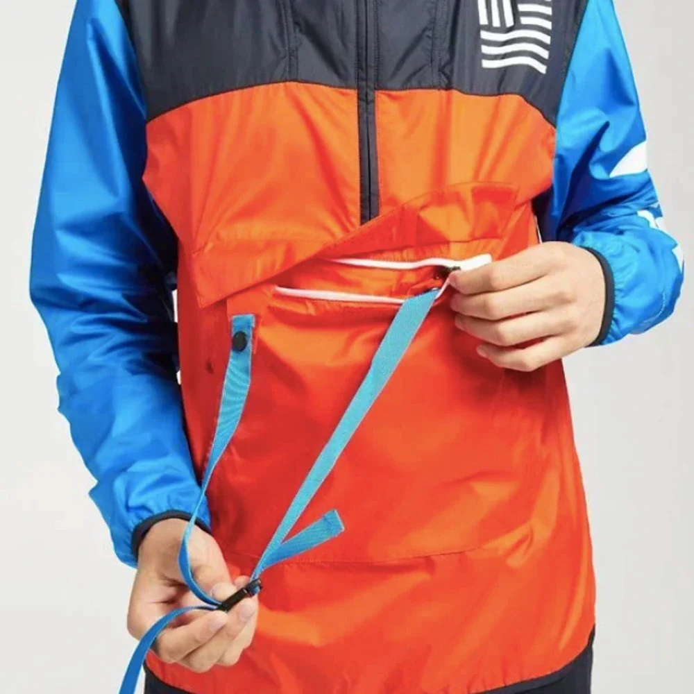 The North Face IC Anorak Windbreaker‎ Windwall Packable Jacket Mens $89 Sz S TNF